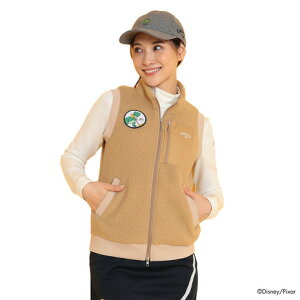 キャロウェイ(CALLAWAY)(レディース)ゴルフウェア アウター Toy Story COLLECTION シェルパフリースボアベスト C24216230-1040