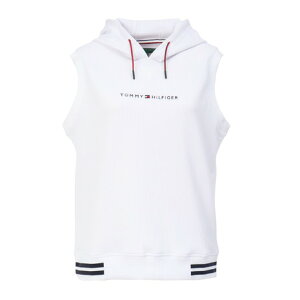 トミー ヒルフィガー ゴルフ(TOMMY HILFIGER GOLF)(レディース)ゴルフウェア ワッフルスウェットフーディーベスト THLA551