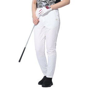 ビバハート(VIVA HEART)(レディース)ゴルフウェア 撥水 センタープレス ベーシックロングパンツ 012-71210