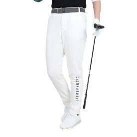 【11/11 1:59まで さらに最大P10倍】クランク（CLUNK）（レディース）ゴルフウェア 保温 裏ボア ジョガーパンツ CL5QUD72 WHT