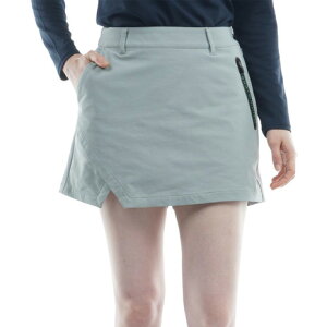 トミー ヒルフィガー ゴルフ(TOMMY HILFIGER GOLF)(レディース)ゴルフウェア スリット ナイロンキュロット THLA253-GRY