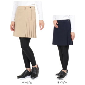 【11/16 23:59まで 全商品最大P10倍要エントリー】トミーアーマー（Tommy Armour）（レディース）ゴルフウェア インナーパンツ付 WR プリーツスカート TATV23F060011