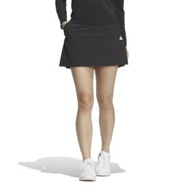 アディダス（adidas）（レディース）ゴルフウェア インナーパンツ付き 4WAYストレッチ ナイロン撥水スカート IKJ66-IN2791BK