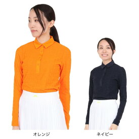 【6万円以上6,000円OFFクーポン 4/24 20時から28h限定】J.LINDEBERG（レディース）ゴルフウェア Rosemary 長袖ポロシャツ 072-29916