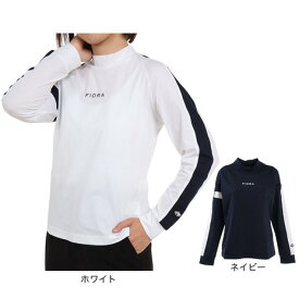 【6万円以上6,000円OFFクーポン 4/24 20時から28h限定】フィドラ（FIDRA）（レディース）ゴルフウェア ハイネックロングTシャツ FD5MUG23