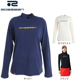ROSASEN（レディース）ゴルフウェア 吸湿発熱 インターアクション長袖ハイネック 045-29011