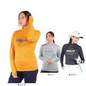 【11/11 1:59まで さらに最大P10倍】クランク（CLUNK）（レディース）ゴルフウェア 保温 消臭 長袖ハイネックシャツ CL5QUG12