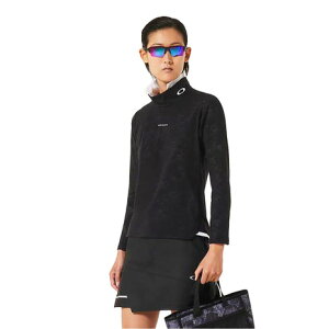 オークリー(OAKLEY)(レディース)ゴルフウェア ELEVATE EMBOSSED ロングスリーブモックネック FOA500908