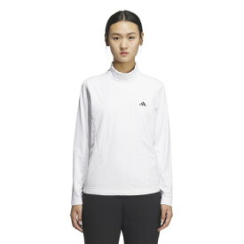 【3/11 1:59まで 全商品最大P10倍 要エントリー】アディダス（adidas）（レディース）ゴルフウェア アディゼロ Frost Guard 保温 キルトコンビネーションハイネック長袖シャツ JWJ91-JM9564 W
