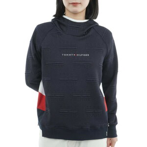 トミー ヒルフィガー ゴルフ(TOMMY HILFIGER GOLF)(レディース)ゴルフウェア キルトジャガード プルオーバー THLA577