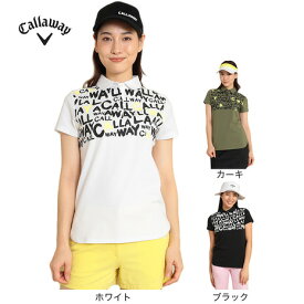 キャロウェイ（CALLAWAY）（レディース）ゴルフウェア 半袖シャツ C24134214