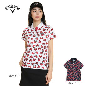キャロウェイ（CALLAWAY）（レディース）ゴルフウェア 半袖ポロシャツ C25134221