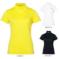 楽天市場】イエロー モックネック ゴルフ 半袖の通販
