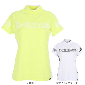 ニューバランス（new balance）（レディース）ゴルフウェア 半袖 モックネック プルオーバー 012-3166507-061