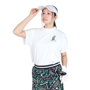 ピン(PING)(レディース)ゴルフウェア 速乾 軽量 高機能 半袖ハイネックシャツ 622-5167204