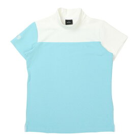 トミーアーマー（Tommy Armour）（レディース）ゴルフウェア 吸汗速乾 JAQ Waffle 半袖モックネック TANB24S070018