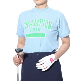 チャンピオン（CHAMPION）（レディース）ゴルフ 半袖 レディース モックネックシャツ CW-ZG302 320