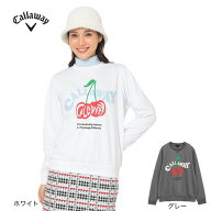 キャロウェイ（CALLAWAY）（レディース）ゴルフウェア ダブルニットクルーネックスウェット C25217205