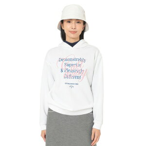 キャロウェイ(CALLAWAY)(レディース)ゴルフウェア プルオーバースウェットパーカー C25217204-1030