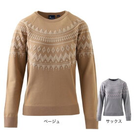 フィドラ（FIDRA）（レディース）ゴルフウェア ニットロングスリーブ FD5UUJ14