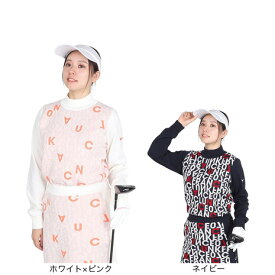 【11/11 1:59まで さらに最大P10倍】クランク（CLUNK）（レディース）ゴルフウェア 軽量 ロゴニット CL5SUJ08