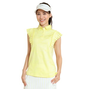 キャロウェイ(CALLAWAY)(レディース)ゴルフウェア ノースリーブシャツ C25134210