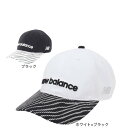 ニューバランス（new balance）（レディース）ゴルフ 帽子 シックスパネルキャップ 012-6187501