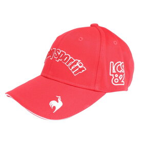 【11/11 1:59まで さらに最大P10倍】ルコックスポルティフ（lecoqsportif）（レディース）ゴルフ UVケア 定番 ロゴキャップ QGCXJC00