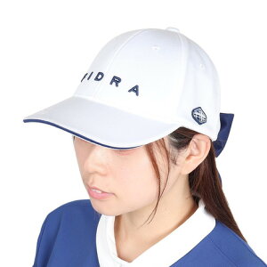 フィドラ(FIDRA)(レディース)ゴルフ 吸湿速乾 接触冷感 リボンキャップ FD5TWA10