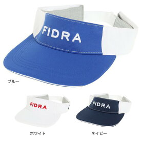フィドラ（FIDRA）（レディース）ゴルフ 吸汗 速乾 接触冷感 ピンメッシュバイザー FD5PWD12