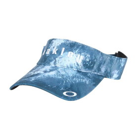 オークリー（OAKLEY）（レディース）ゴルフ 吸汗速乾 接触冷感 Elevate グラフィック サンバイザー 25.0 FOS800066