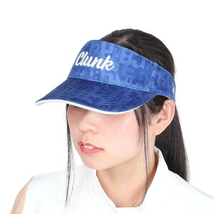 クランク(CLUNK)(レディース)ゴルフ 吸水速乾 冷感 総柄バイザー CL5RWD19