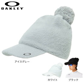 オークリー（OAKLEY）（レディース）ゴルフ 防寒 ツバ付き ビーニー ELEVATE BRIM FA 25 FOS800070