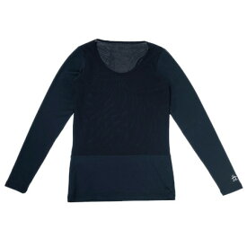 【12/11 01:59まで 全商品最大P10倍 要エントリー】マンシング（MUNSING）（レディース）ゴルフウェア クルーネック長袖アンダーシャツ MGWXJM02 NV00