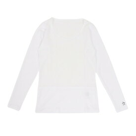 【12/11 01:59まで 全商品最大P10倍 要エントリー】マンシング（MUNSING）（レディース）ゴルフウェア クルーネック長袖アンダーシャツ MGWXJM02 WH00