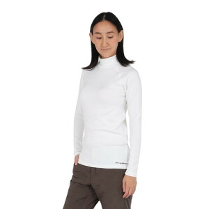 トミーアーマー(Tommy Armour)(レディース)ゴルフウェア DRY WARM 長袖 ハイネックシャツ TAGC25F080002 WHT