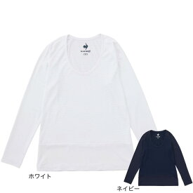 【12/11 01:59まで 全商品最大P10倍 要エントリー】ルコックスポルティフ（lecoqsportif）（レディース）ゴルフウェア 吸汗速乾 STFメッシュアンダーシャツ QGWXJM01