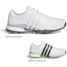 アディダス（adidas）（メンズ）ゴルフシューズ ソフトスパイク ツアー360 24 IF0244 IF0243
