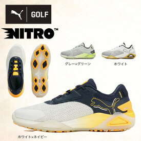 プーマ（PUMA）（メンズ）ゴルフシューズ 3E シャドウキャットニトロ シューレース式 スパイクレス 310249
