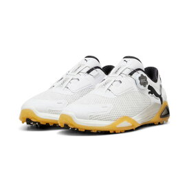 【11/16 23:59まで 全商品最大P10倍要エントリー】プーマ（PUMA）（メンズ）ゴルフシューズ 3E シャドウキャットニトロ ディスク ダイヤル式 スパイクレス 310219-04