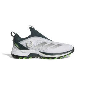 【7/18限定 最大1万Pバック要エントリー＆抽選】アディダス（adidas）（メンズ）アディゼロ ZG ボア ゴルフシューズ JI4162 W/GRN
