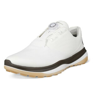 【最大1万Pバック エントリー&抽選 10/18限定】エコー(ecco)(メンズ)ゴルフシューズ LT1 BOA スパイクレス 132274 WH/TA