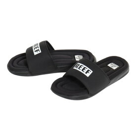 【6万円以上6,000円OFFクーポン 4/24 20時から28h限定】リーフ（REEF）（メンズ）ONE PUFF SLIDE サンダル CI6559-BLK