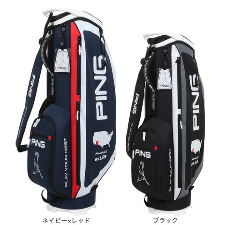 楽天市場】ピン（PING）（メンズ）ゴルフ キャディバッグ 軽量 カート 