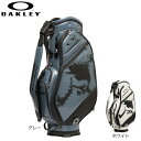 オークリー（OAKLEY）（メンズ）ゴルフ カート式 キャディバッグ 9.5型 5分割 SKULL 18.0 FOS901966