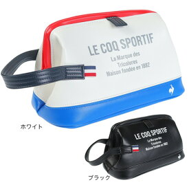 ルコックスポルティフ（lecoqsportif）（メンズ、レディース）ゴルフ カートバッグ マグネット式 がま口開閉ポーチ QQBXJA43