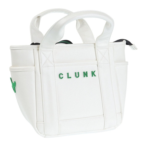 クランク（CLUNK）（メンズ、レディース）ゴルフ ミニトートバッグ SHIBAFU CL5PGF67 WHT