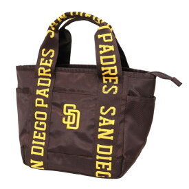 【12/11 01:59まで 全商品最大P10倍 要エントリー】エムエルビー（MLB）（メンズ、レディース）ゴルフ MLBミニトートバッグ サンディエゴ・パドレス SD-TTBM03/BROWN
