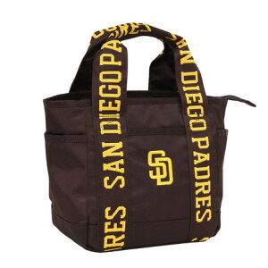 エムエルビー(MLB)(メンズ、レディース)ゴルフ MLBミニトートバッグ サンディエゴ・パドレス SD-TTBM03/BROWN