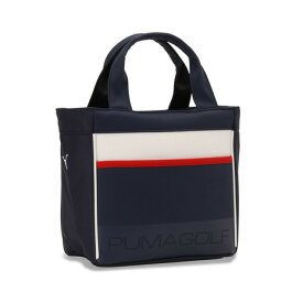 【最大1万Pバック エントリー＆抽選 10/15限定】プーマ（PUMA）（メンズ、レディース）ゴルフ ベーシック ロゴ ラウンド トートバッグ 6L 092971-02